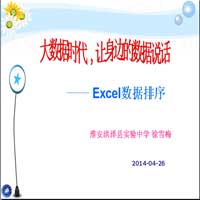 Excel数剧排序