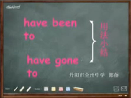 点击观看《have been/gone to的用法》