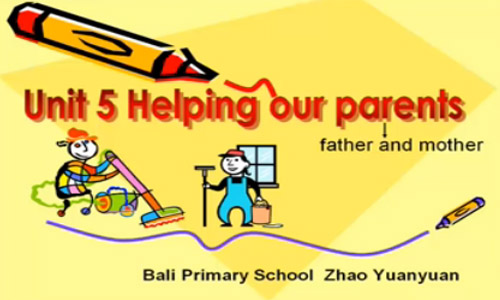 点击观看《5B Unit5 Helping our parents（Story time）》