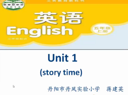 点击观看《5A Goldilocks and the three bears（story time）》